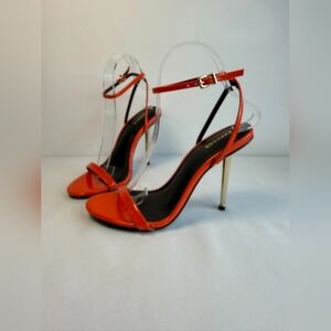 Elegant Orange Stilettos